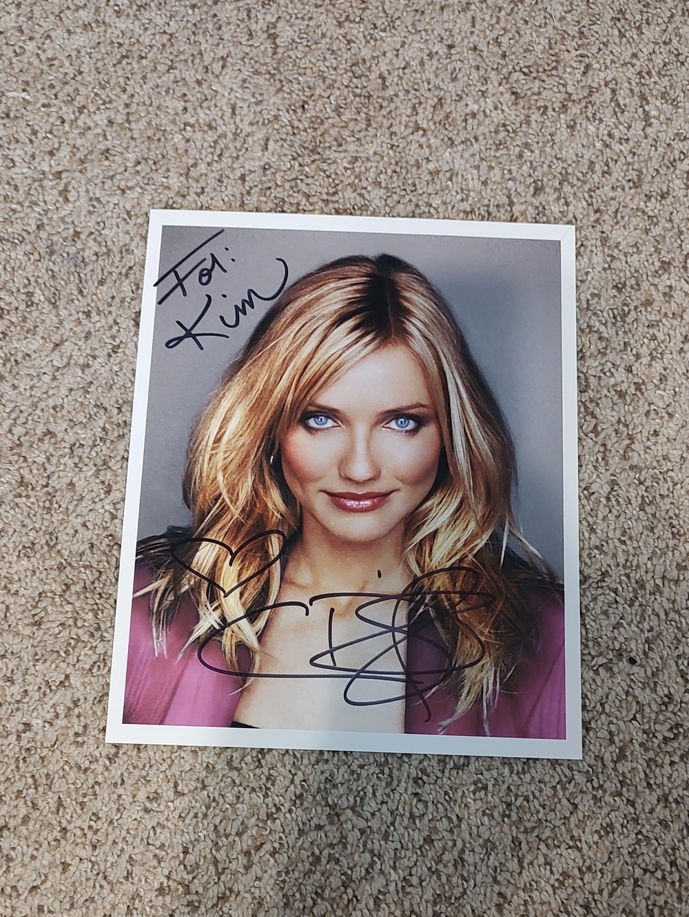Cameron Diaz PERSONLIZED Signed Autograph Photo